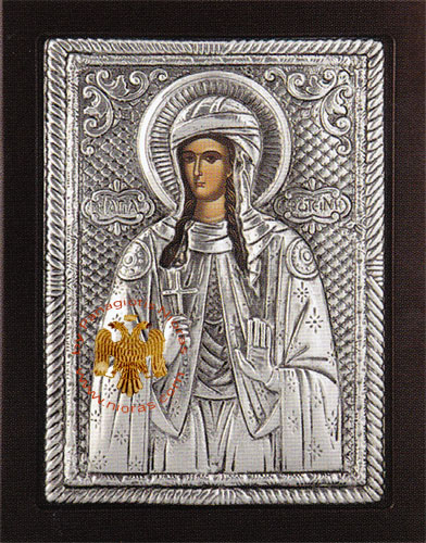 Saint Fotini Aluminum Icon